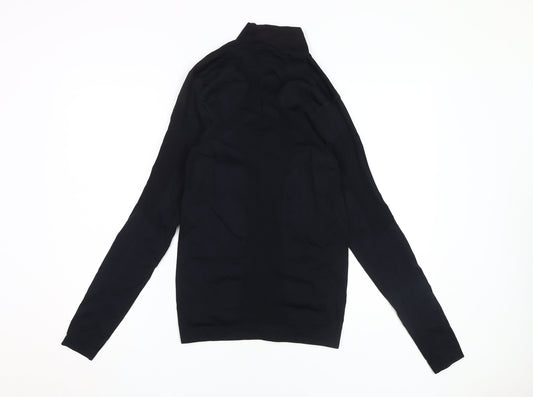 Adidas Men's Black Long Sleeve Top, Size L