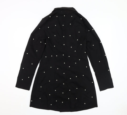 Saint Genies Women’s Black Jacket Dress Size 8