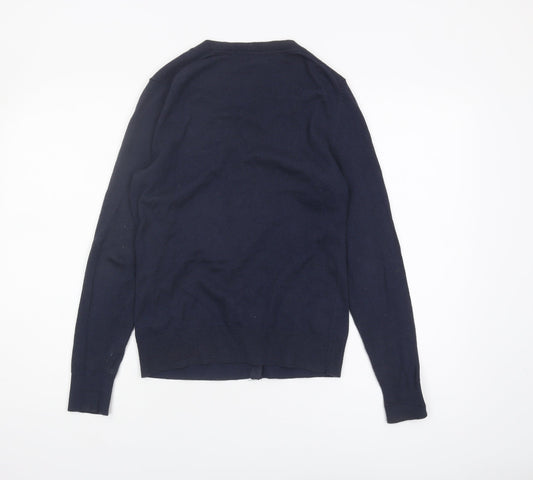 Gap Womens Blue Knit Cardigan S