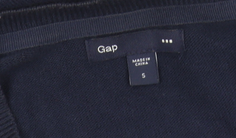 Gap Womens Blue Knit Cardigan S
