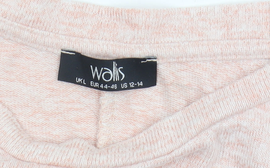 Womens UK Size L Wallis Pink Jumper