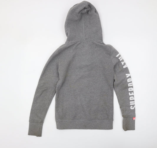 Superdry Women's Grey XS Pullover Hoodie