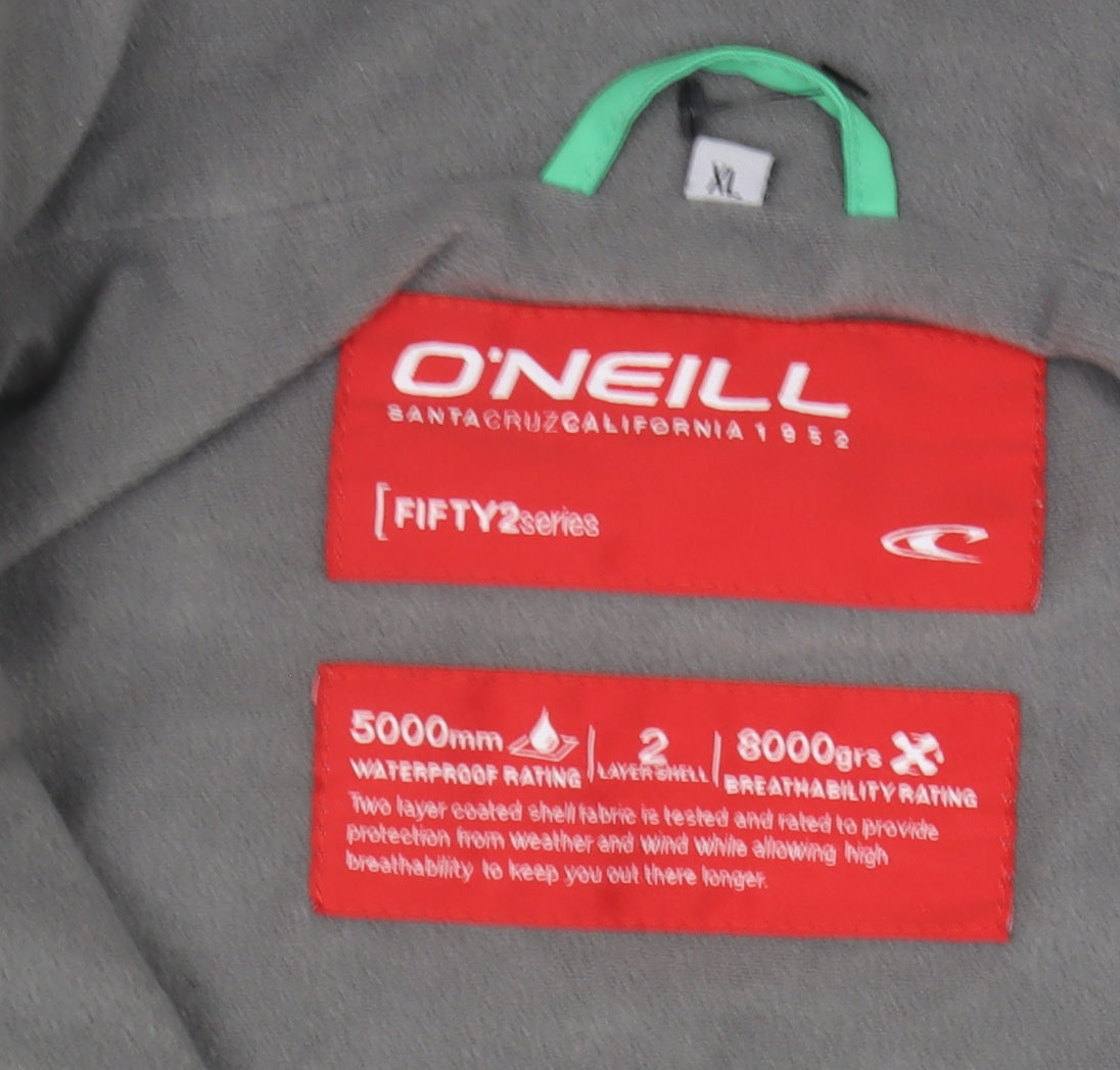 O'Neill Women's Green XL Ski Jacket with Hood