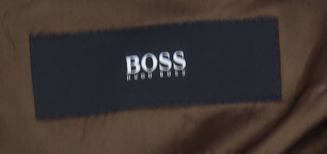 Mens UK Size 40 HUGO BOSS Regular Grey Suit Jacket