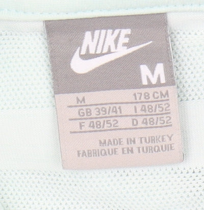 Unisex Adults UK Size M Nike Green Polo