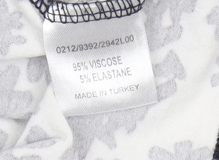 Hobbs Women's Multicoloured Wrap Dress Size 12