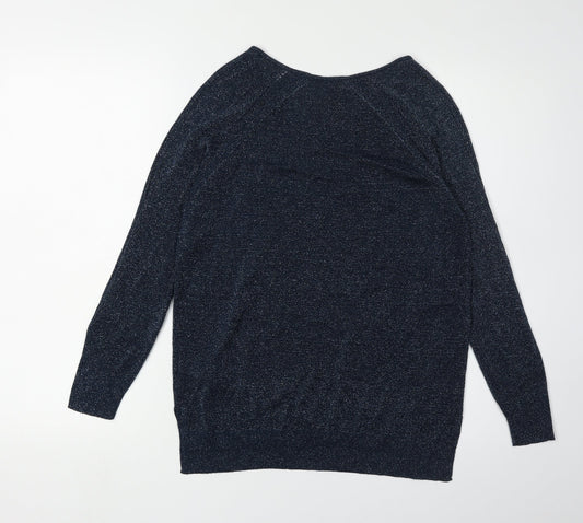 Womens UK Size 8 White Stuff Blue Pullover Jumper