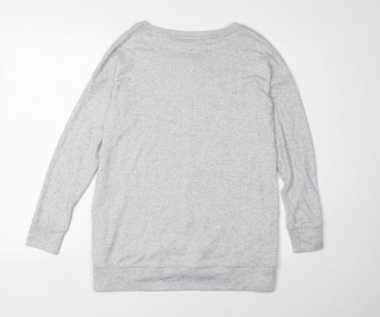 Womens UK Size 10 NEXT Grey Pullover Jumper