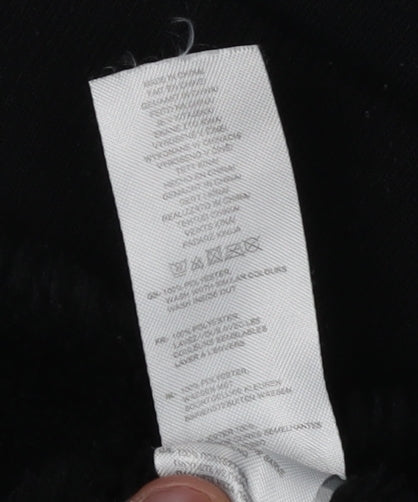 Everlast Women's Black Full Zip Hoodie, Size 14