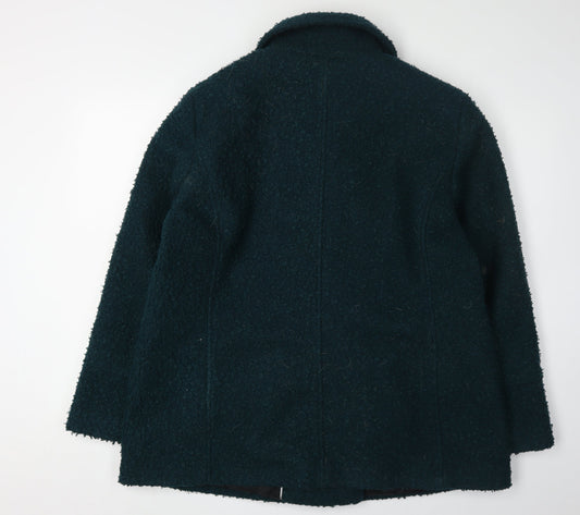 Womens UK Size 22 Principles Blue Pea Coat
