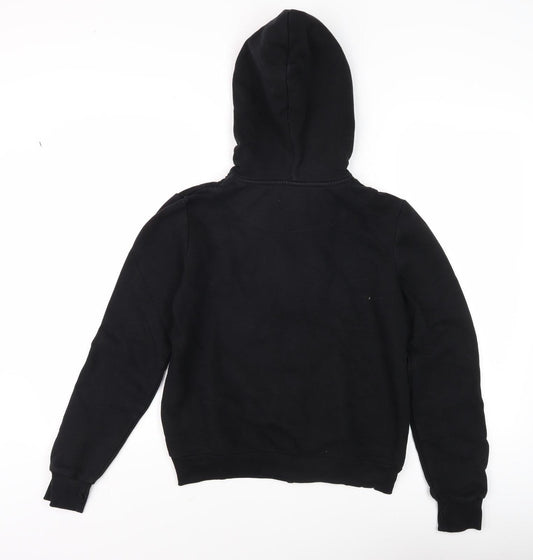 H&M Women's Black XS Full Zip Hoodie Cotton
