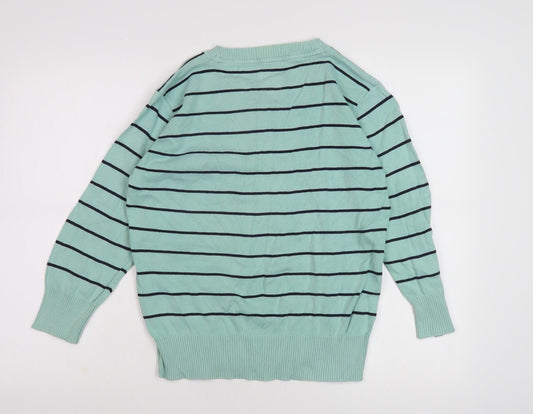 Country Rose Women's Green Cardigan - Size L