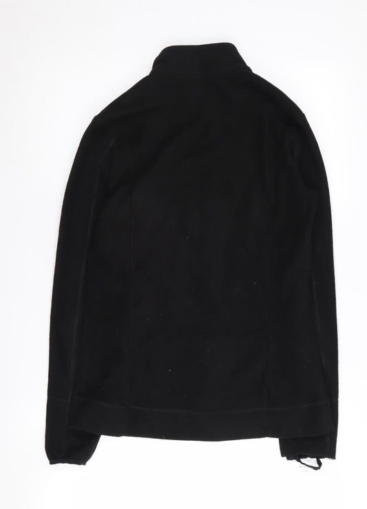Womens UK Size M Quechua Black Basic Jacket