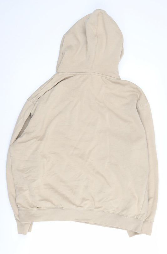 Weekday Men's Beige Pullover Hoodie M - New