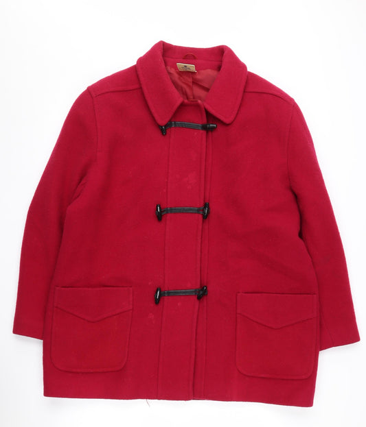 Womens UK Size 16 Eastex Red