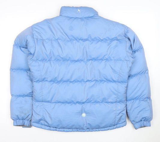 Marmot Women’s Blue Puffer Jacket M