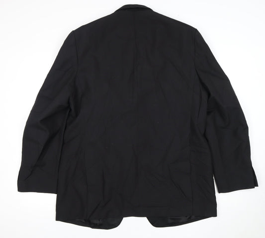 Mens UK Size 44 Magee Regular Black Suit Tuxedo