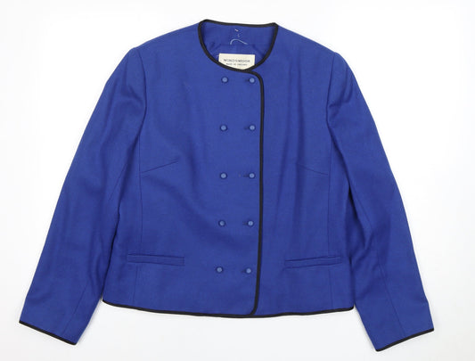 Womens UK Size 14 Windsmoor Regular Blue Suit Jacket