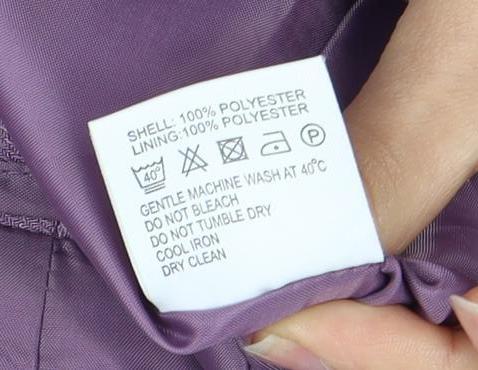 Eastex Women's Purple Suit Jacket, Size 10, Elegant