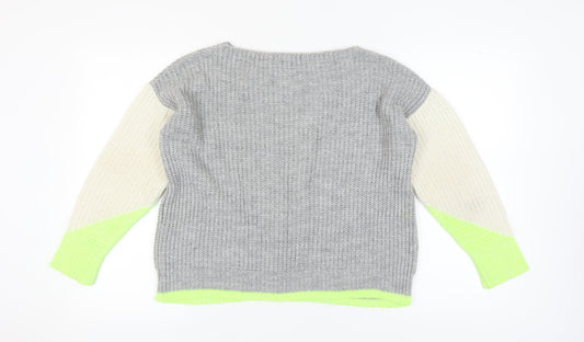 Womens UK Size S NEXT Grey Pullover Jumper