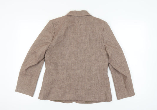 Eastex Women's Brown Blazer, Size 10, Classic Fit
