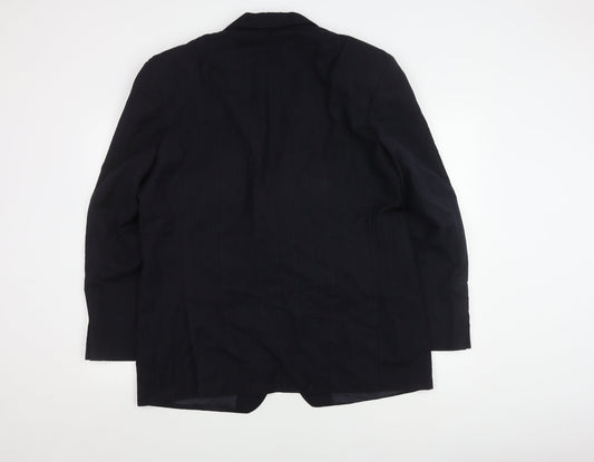 Mens UK Size 44 Marks and Spencer Regular Blue Suit Jacket