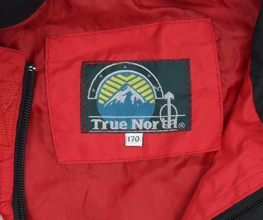 Unisex Adults UK Size 170 True North Red Puffer Jacket