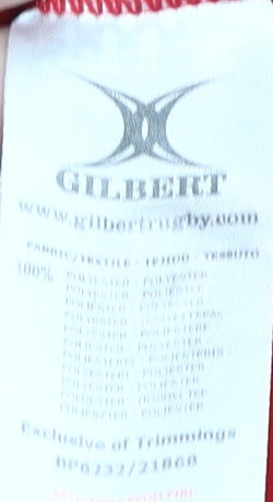 Gilbert Men's Red XL Polo - Sports Activewear