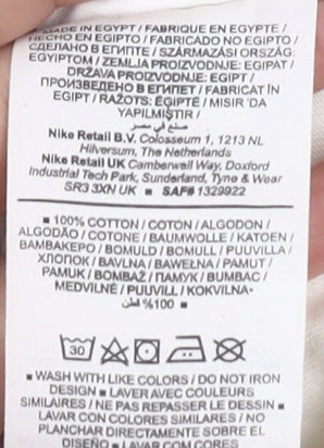 Nike Unisex White L Basic Crew Neck T-Shirt