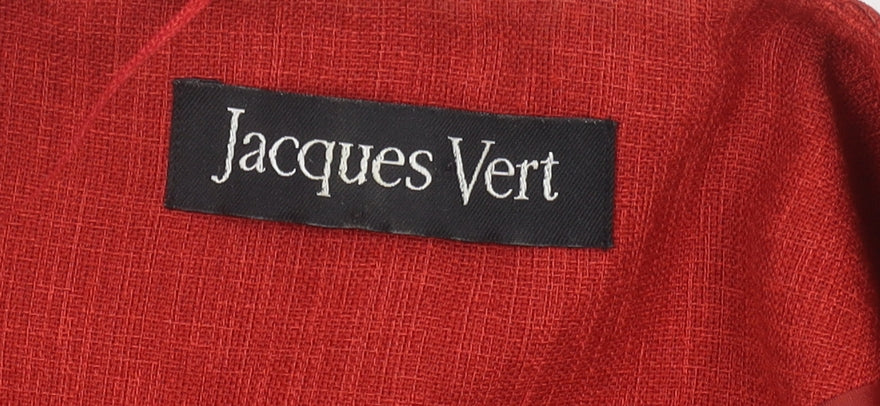 Jacques Vert Women's Red Suit Jacket Size 14