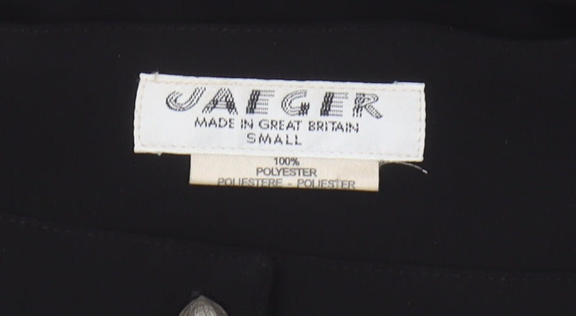 Womens UK Size S Jaeger Black Blouse