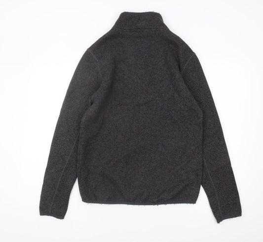 Mens UK Size S Karrimor Black 1/2 Zip Sweatshirt