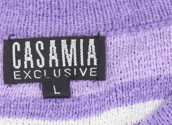 Womens UK Size L Casamia Exclusive Purple Cardigan Jumper