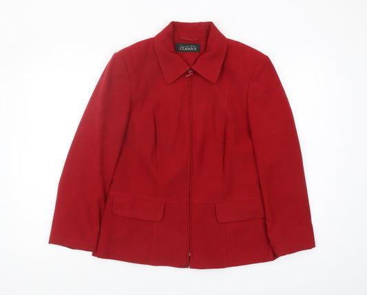 Womens UK Size 12 BHS Red