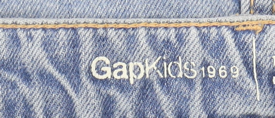 Gap Girls Blue Denim Skirt, Size 16 Years, Casual Style