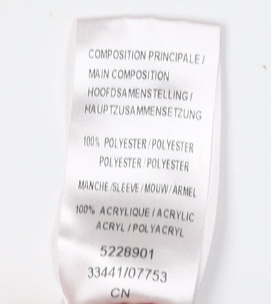 Damart Women's Red Basic Jacket Size 18/20, Embroidered