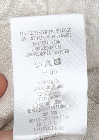 Eastex Women's Beige Suit Jacket Size 18