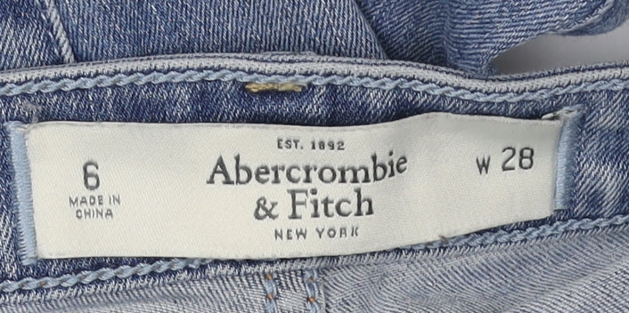 Abercrombie & Fitch Women's Blue Skinny Jeans Size 6