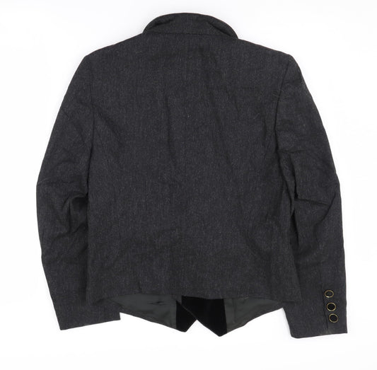 Gerry Weber Women's Black Wool Blazer Size 8