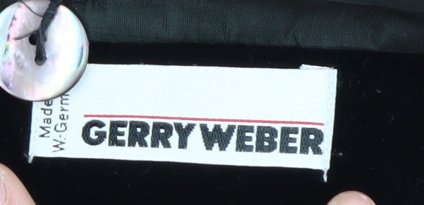 Gerry Weber Women's Black Wool Blazer Size 8