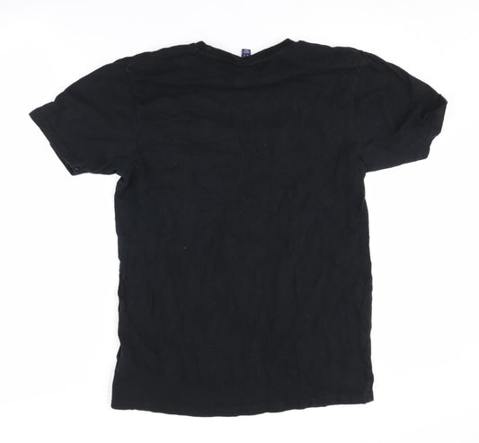 Mens UK Size S ellesse Black T-Shirt