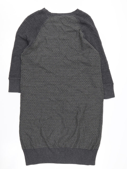 AllSaints Women's Grey Jumper Dress UK 10