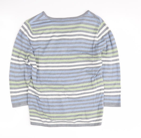 Eastex Women's Striped Pullover Jumper, Size 10