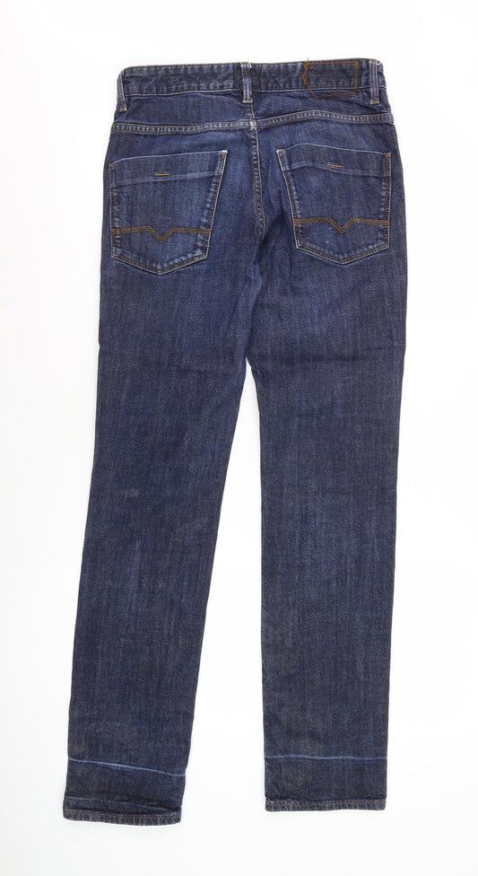 Hugo Boss Men's Straight Blue Jeans, Size 30/34