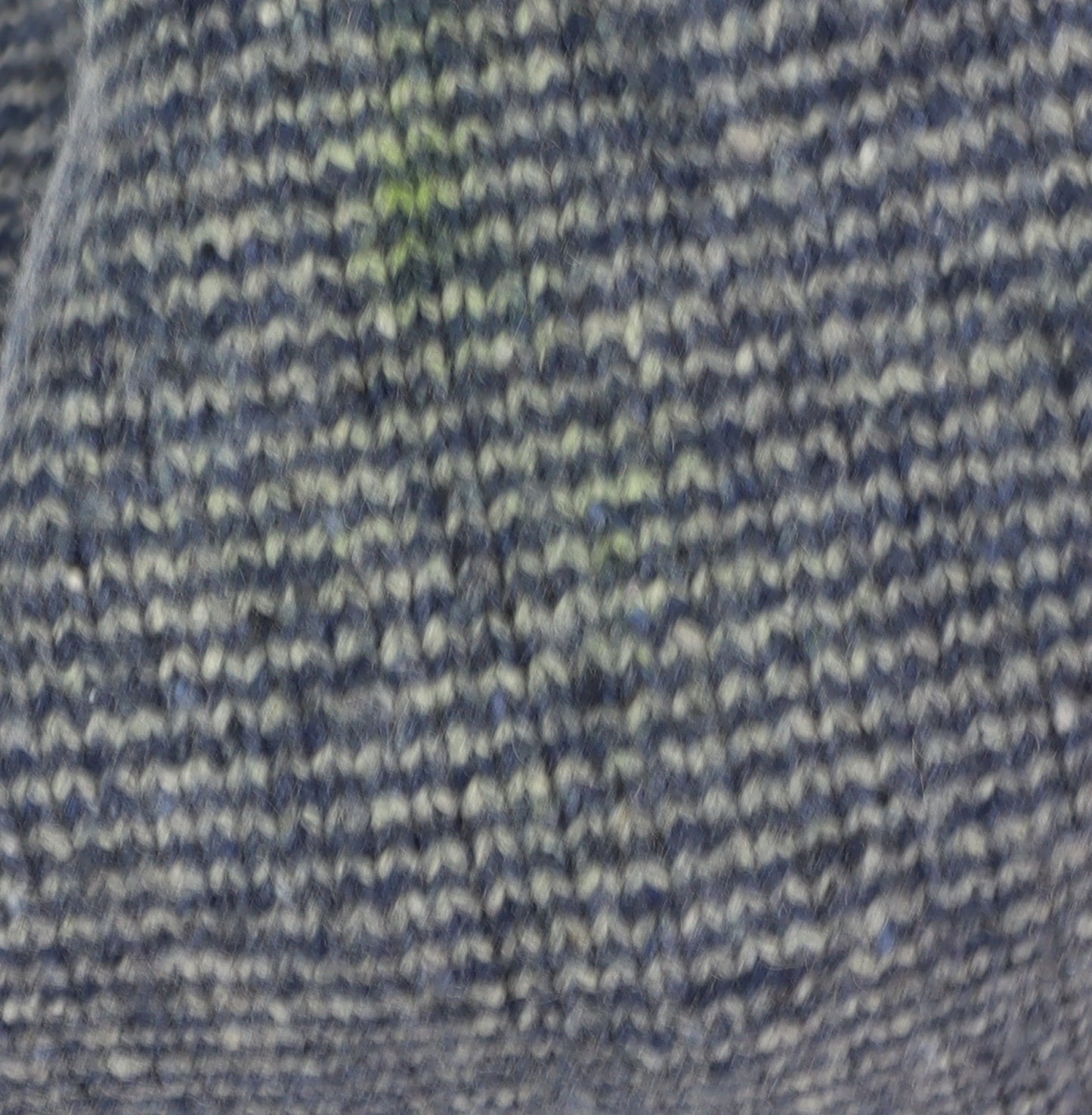 John Lewis Men's Blue Grey Wool S Pullover Jumper