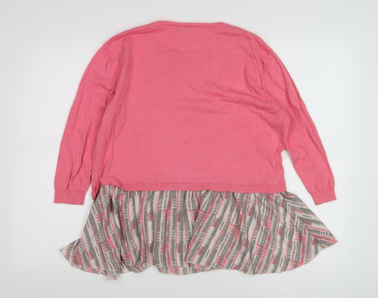 Womens UK Size 12 NEXT Pink Jumper