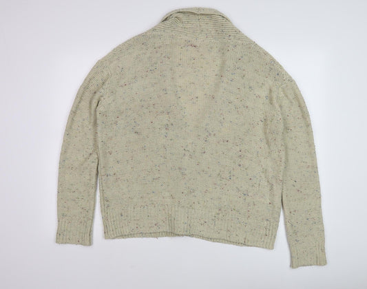 Womens UK Size 12 New Look Green Cardigan Jumper