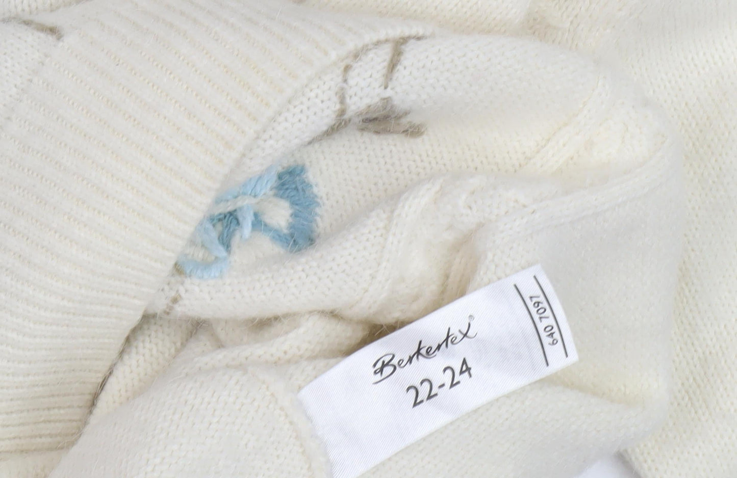 Womens UK Size 22-24 Berketex Ivory Pullover Jumper