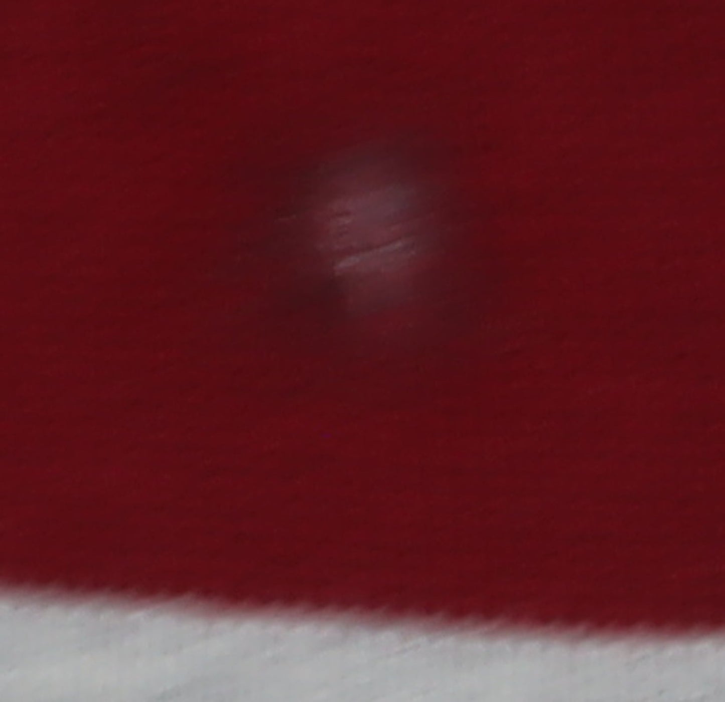 Sandstone Men's M Red Striped V-Neck Jumper