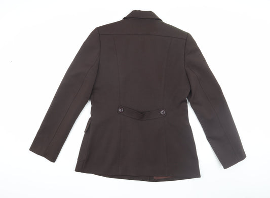 Warehouse Women's Brown Blazer, Size 14, Lined, Business